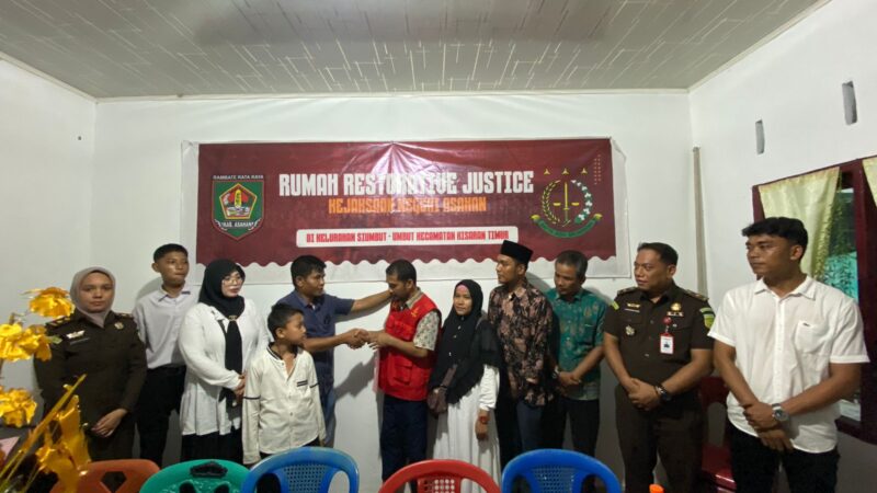 Gara – Gara Anak Usil, Orang Tua Jadi Korban Penganiayaan, Kejati Sumut Selesaikan Perkaranya Dengan Humanis