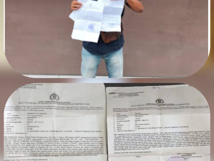 7 Bulan Laporan Pengeroyokan Ngedap di Polsek Medan Tembung, Terlapor Eko Cs Masih Bebas Berkeliaran 
