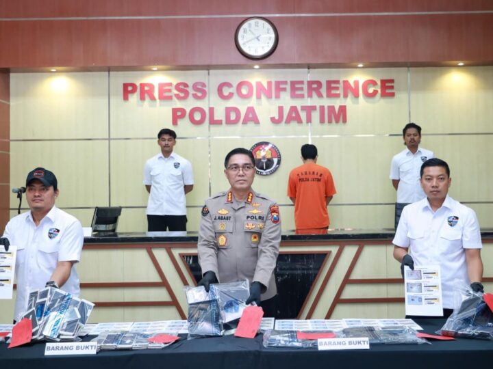 Polda Jatim Berhasil Ungkap Manipulasi Data Modus MBG, Tersangka Asal Nganjuk Diamankan