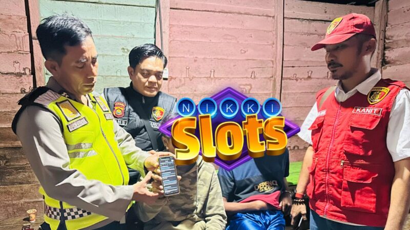 Kedapatan Main Judi Online,2 Remaja Diamankan Polsek Berbak 