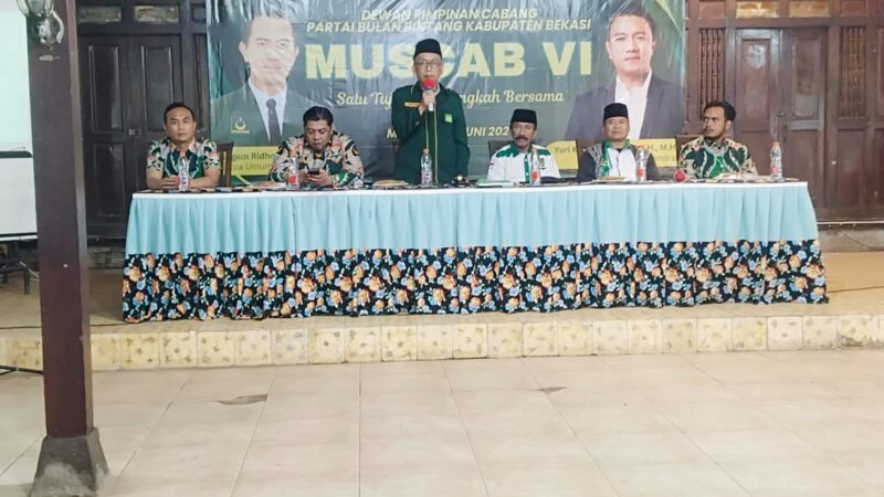 PBB Gelar Muscab VI di Bekasi,Konsolidasi Kader Menuju Kepemimpinan Visioner 2024–2030