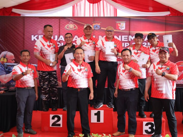 Sambut HUT Bhayangkara ke -79 Polda Kalsel,Gelar Kejuaraan Menembak Kapolda Kalsel Cup 2025
