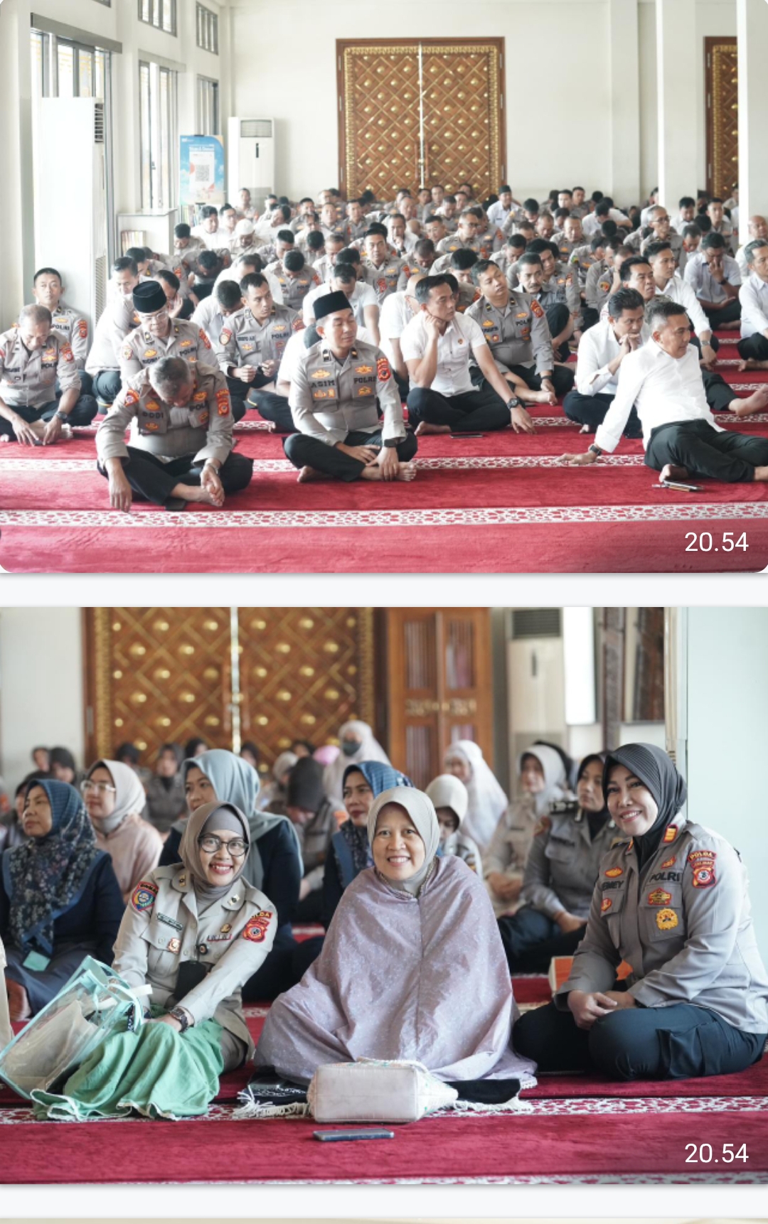 Polda Jabar Gelar Binrohtal Rutin, Tingkatkan Keseimbangan Spiritual dan Profesional