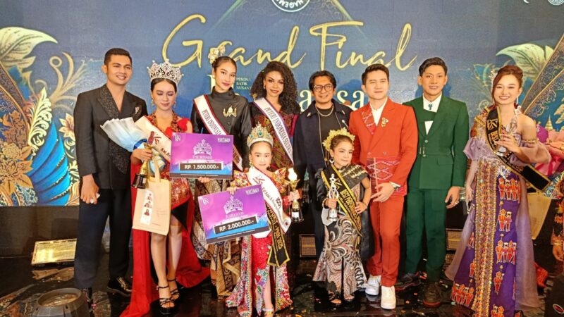 Aurellia Khanza Naufalyn ,Putri dari Dansat Polda Sultra Berhasil Raih Juara Icon Pesona Batik Nusantara 2025