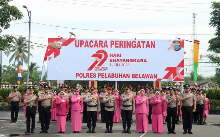 30 Personil Naik Pangkat, Kapolres Pelabuhan Belawan: Jadikan Momen Ini Sebagai Motivasi Tingkatkan Kinerja