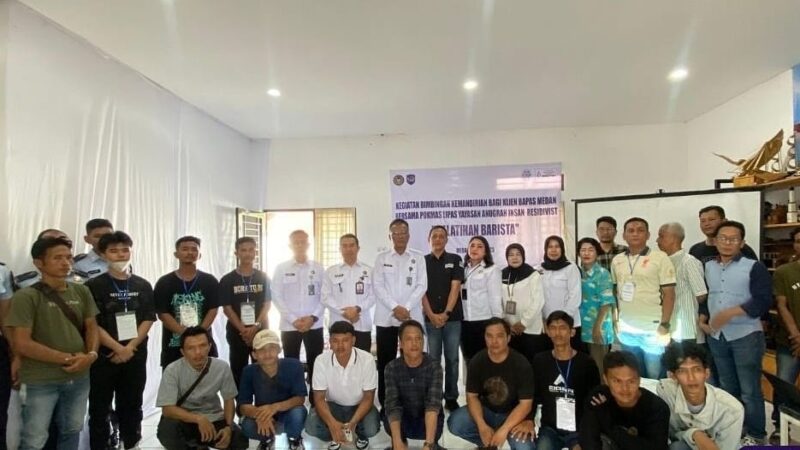 Wujudkan Reintegrasi Positif, Kakanwil Ditjenpas Sumut Hadiri Kegiatan Bimbingan Kemandirian Klien Pemasyarakatan di Griya Abhipraya “Kedan Kita”