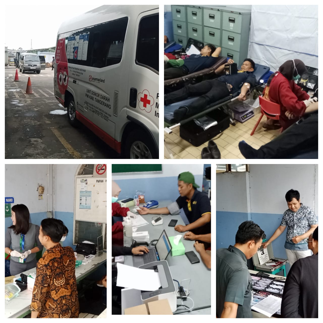 Karyawan PT.Jembo Cable Company tbk ,Donorkan Darah Guna Optimalkan Stok Darah Yang ada di PMI Kabupaten Tangerang