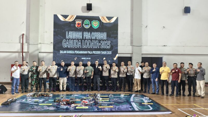 Jelang Piala Presiden Polda Jabar Siapkan Ribuan Personel dan Skema Pengamanan