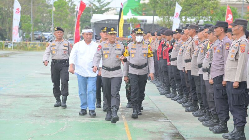 Kapolda Jabar Pimpin Apel Gelar Pasukan Operasi Garuda Lodaya 2025 di Stadion Si Jalak Harupat