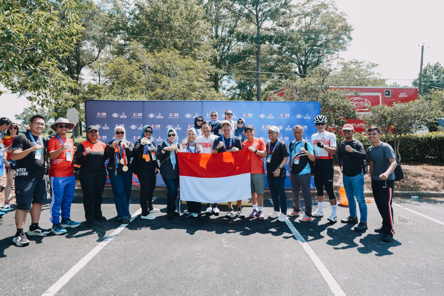 Prestasi Internasional,Polisi Muara Enim Harumkan Sumsel di WPFG 2025