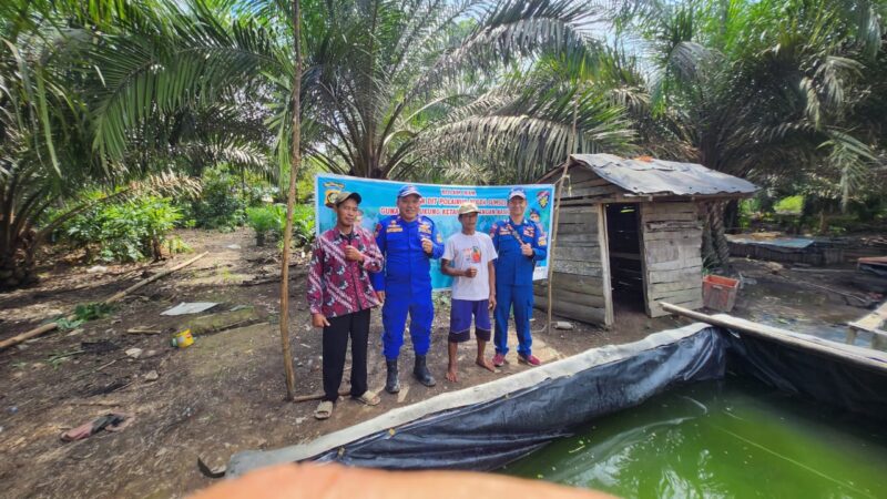 20.000 Bibit Lele dari Polairud Polda Sumsel, Harapan Baru Warga Tirto Raharjo