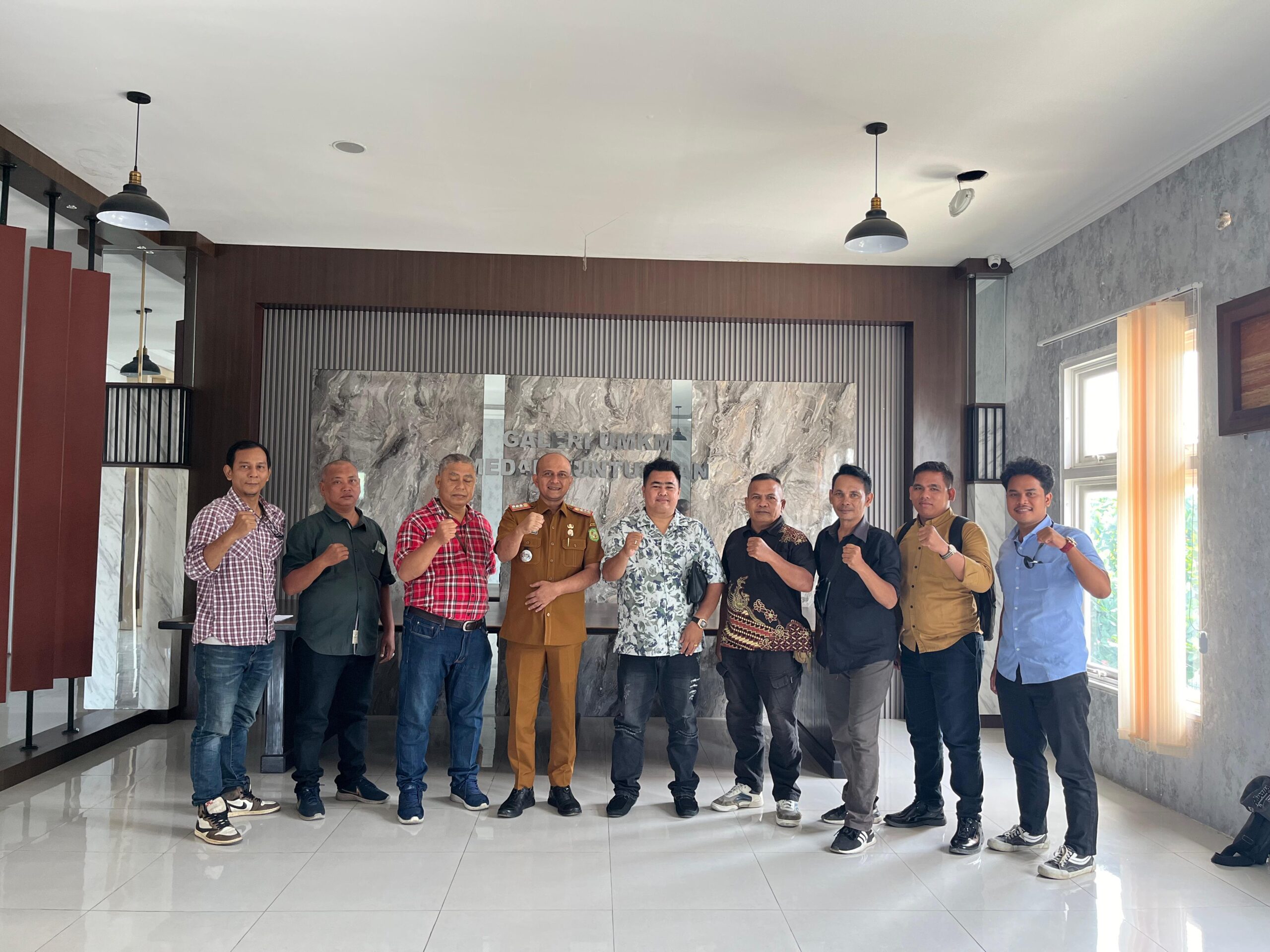 FORWATUN Audiensi dengan Camat Medan Tuntungan, Siap Kawal Program Pemerintahan hingga ke Kelurahan