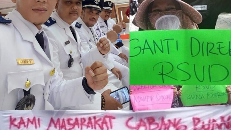 Camat dan Seluruh Kades Cabangbungin, Minta Bupati Bekasi Segera Ganti Direktur RSUD Cabangbungin 