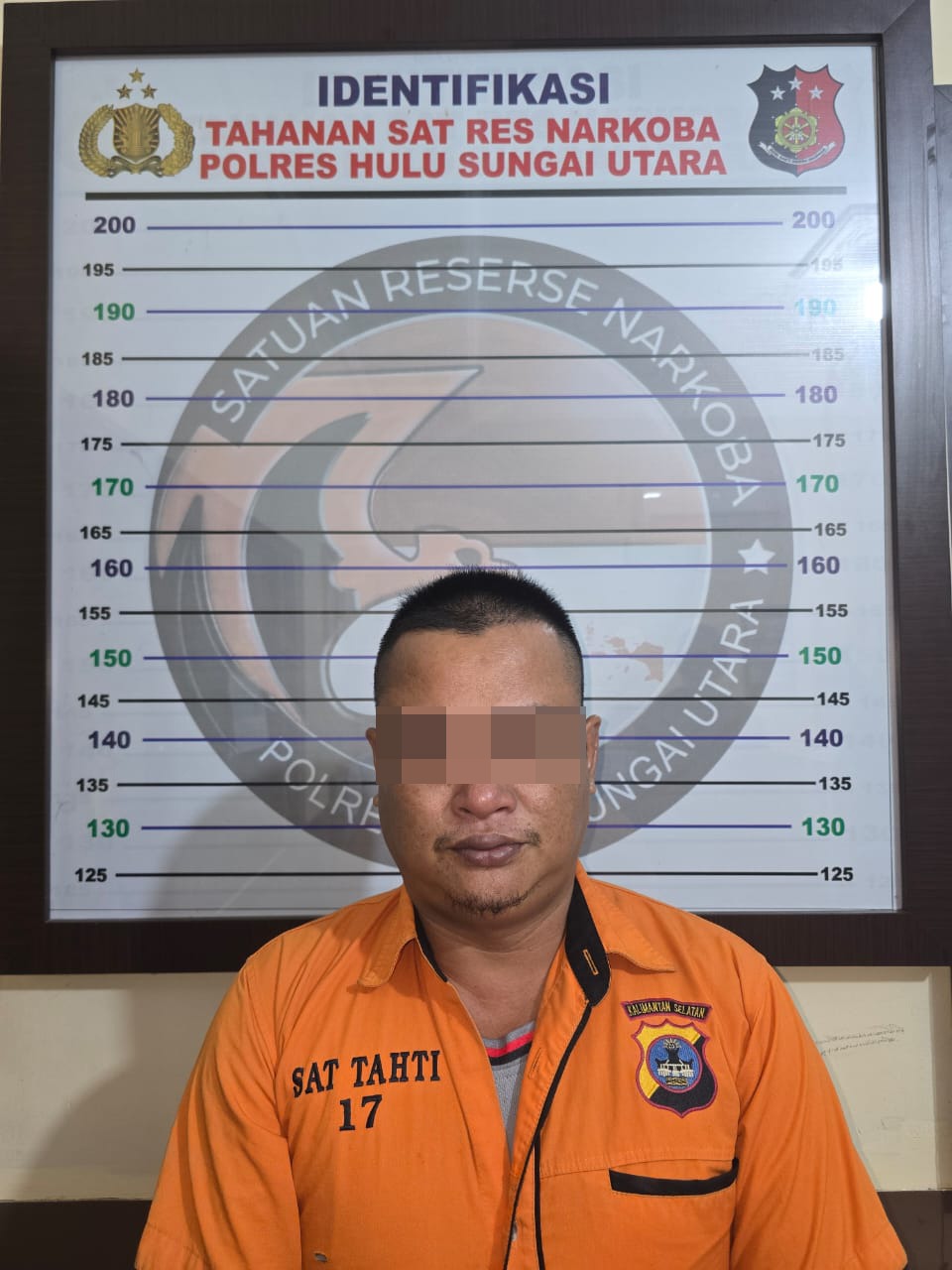 Satresnarkoba Polres HSU Grebek Rumah di Pasar Senin, Amankan Pria Berinisial AK bersama 7 Paket Sabu