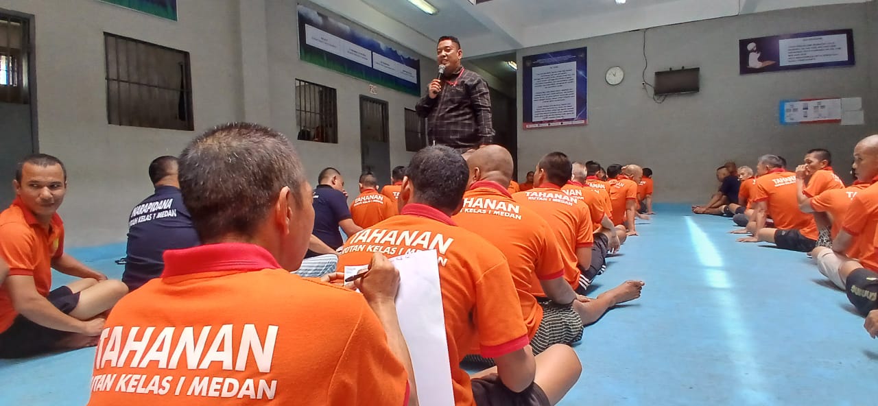 Hypnotherapy Langkah Efektif untuk Pemulihan Mental WBP di Rutan Kelas I Medan