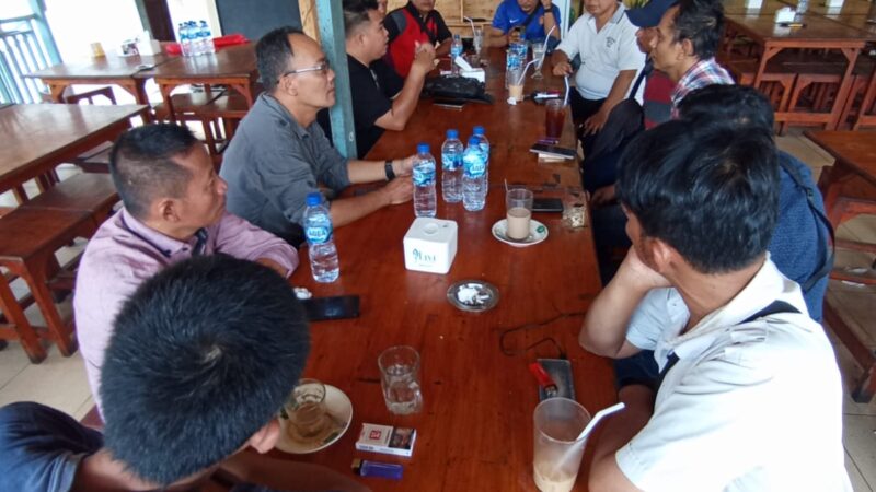 Tison Sembiring Gelar Raker Bulanan, Guna Tingkatkan Program Kerja Forum Wartawan Tuntungan 