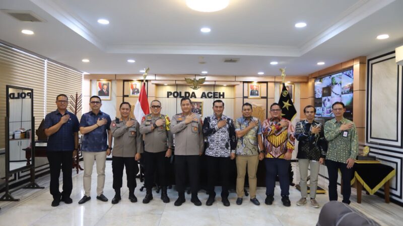 Kapolda Aceh Terima Audiensi BPMA: Bahas Sinergi Pengamanan Hulu Migas