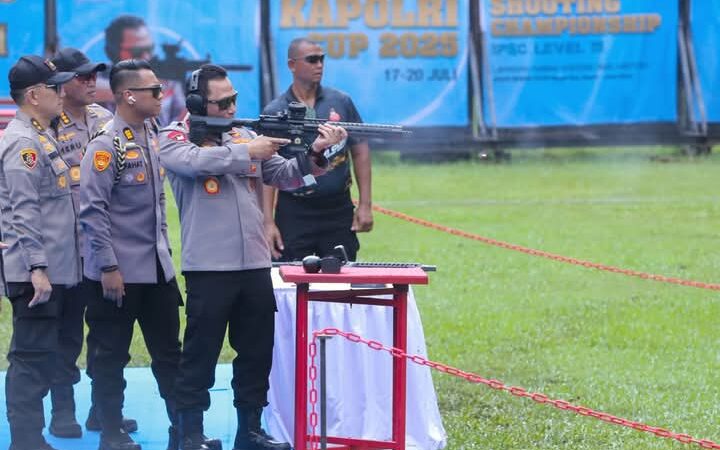 BNN Hadiri Pembukaan Kejuaran Menembak Kapolri CUP 2025