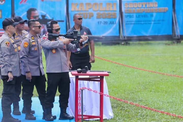 BNN Hadiri Pembukaan Kejuaran Menembak Kapolri CUP 2025