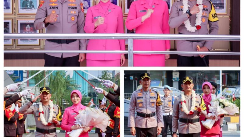 Kapolda Irjen pol Karyoto Pimpin Sertijab Kapolres Metro Tangerang kota 