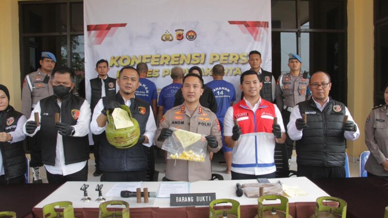 Polisi Bongkar Praktik Suntik Gas Melon Ilegal, Tiga Pelaku Diamankan