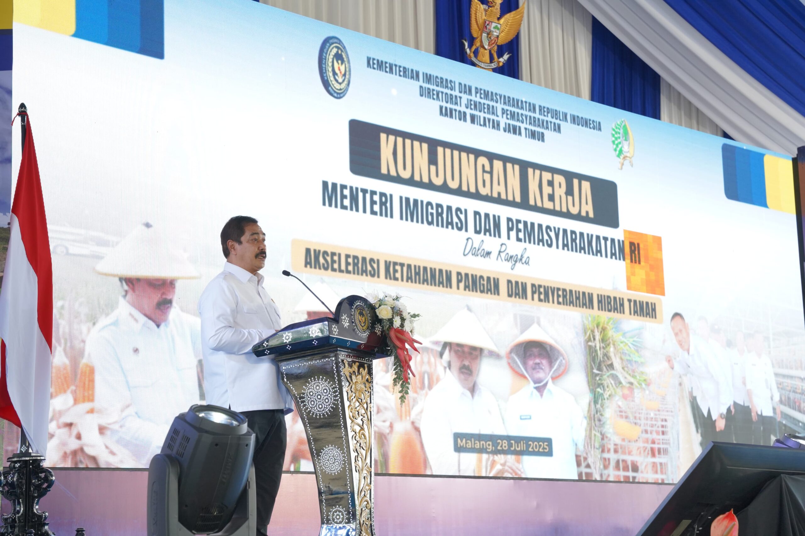 Menimipas Agus Andrianto Tinjau SAE L’Sima Malang: Dorong Warga Binaan Jadi Sumber Daya Produktif