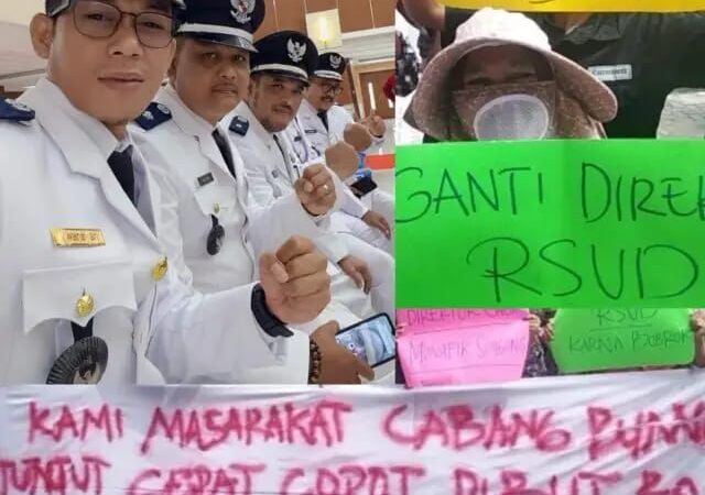 Masyarakat dan Kepala Desa Se-Kecamatan Cabangbungin Minta Direktur RSUD Cabangbungin Bekasi Mengundurkan Diri 