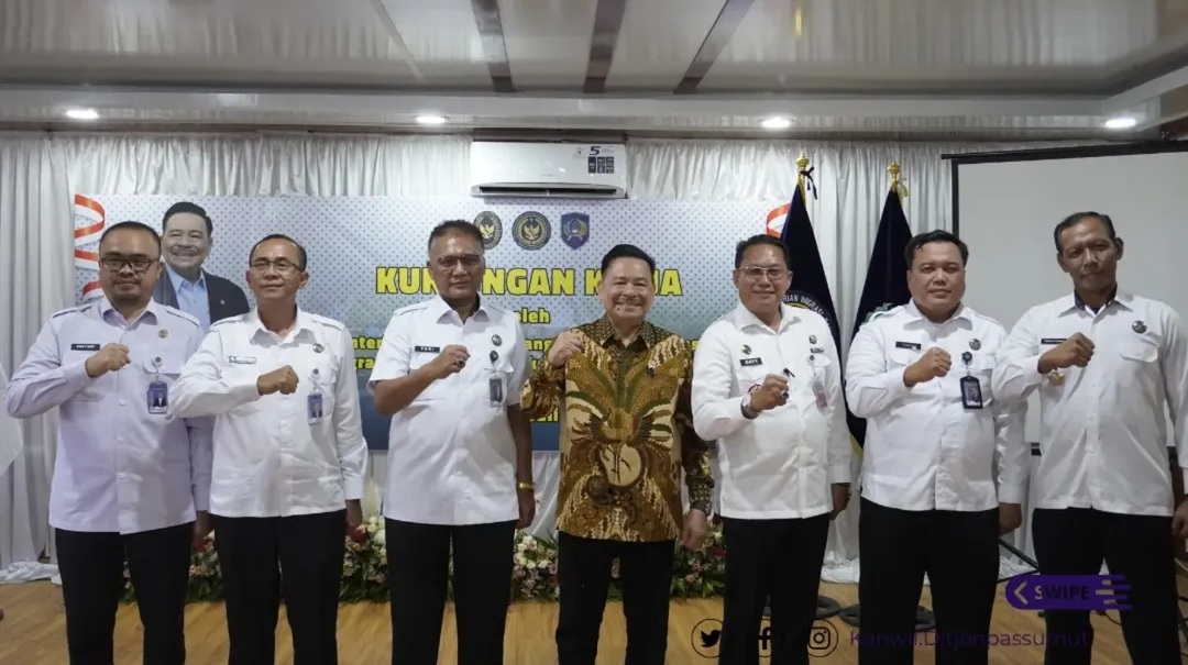 Kakanwil Ditjenpas Sumut Dampingi Wamenko Bidang Hukum, HAM, Imigrasi dan Pemasyarakatan RI Tinjau Lapas Kelas IIA Pematang Siantar