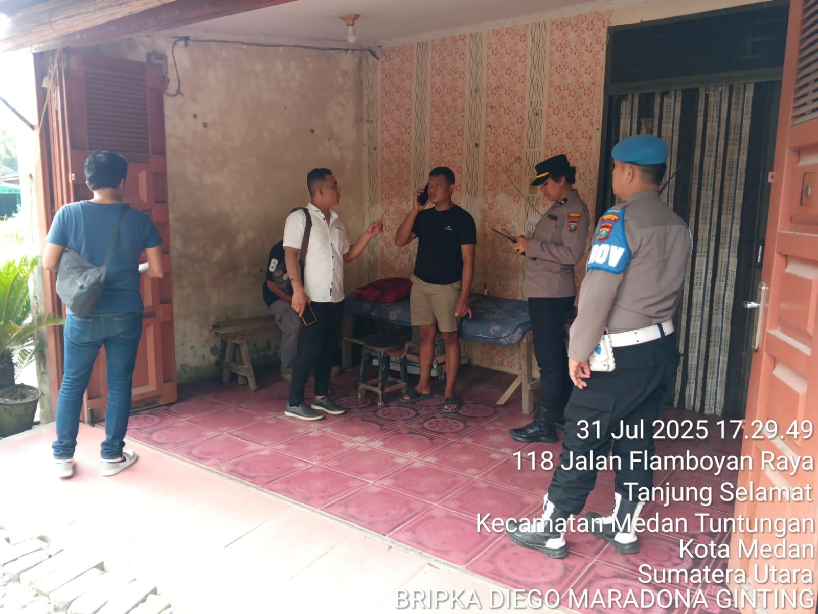Polsek Medan Tuntungan Tindaklanjuti Aduan Warga soal Judi Tembak Ikan dan Narkoba