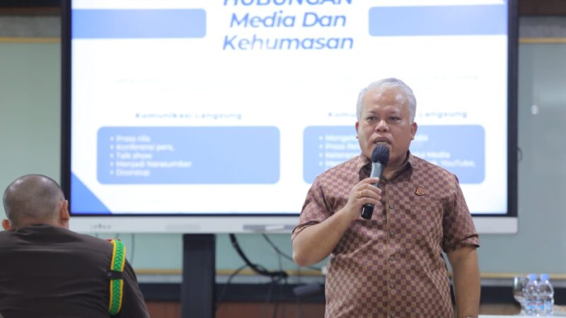 Dr. Harli Siregar Beri Pembekalan Pada Siswa Pendidikan Pembentukan Jaksa Pada Badan Diklat Kejaksaan RI