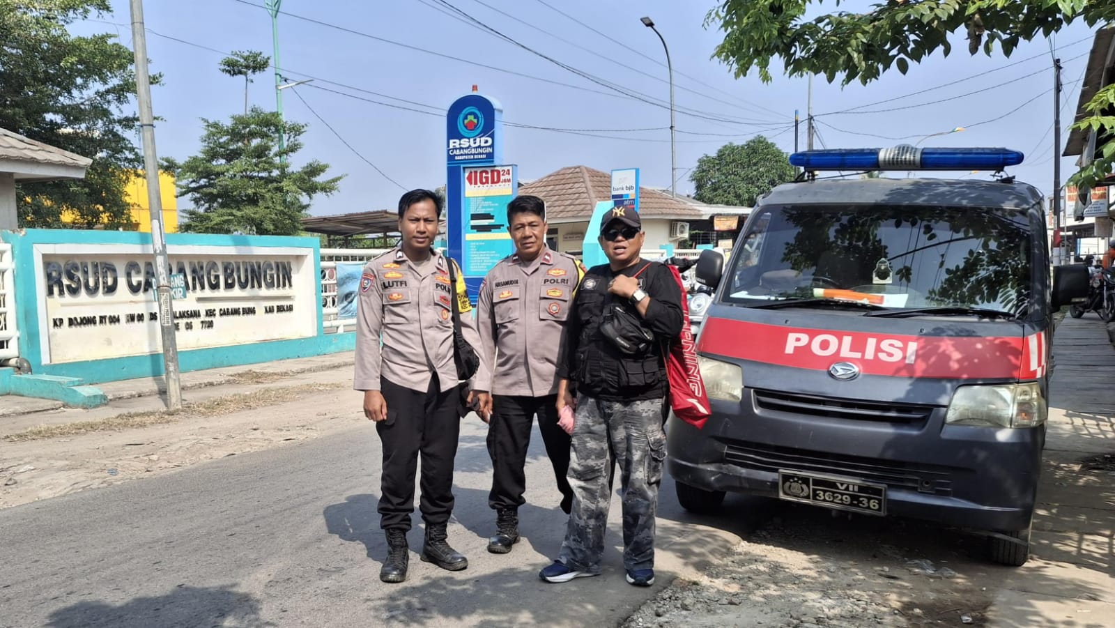 Jalin kemitraan,Kabiro Media Radar Bhayangkara Indonesia Sambangi Personil Polri saat Peliputan