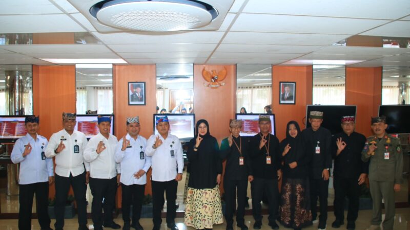 Sinergritas Lapas Kelas II.A dan Pemkab Banyuwangi,Kalapas Kelas II.A Kunjungi  Bupati Banyuwangi Sampaikan Program Pembinaan serta Ketahanan Pangan dan Kondisi Kamtib 