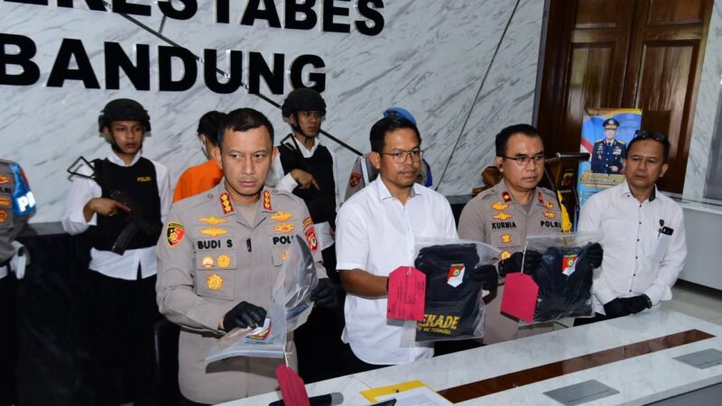 Polrestabes Bandung Berhasil Ungkap Kasus Pembunuhan Pelajar SMK di Cibiru