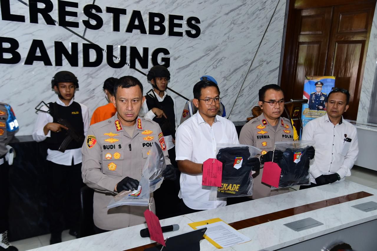 Polrestabes Bandung Berhasil Ungkap Kasus Pembunuhan Pelajar SMK di Cibiru