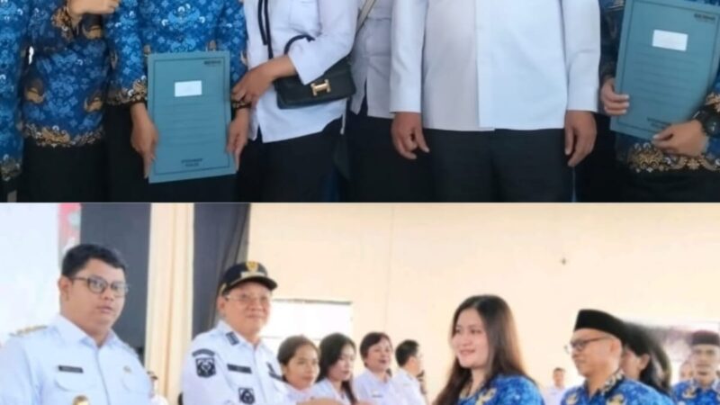 Bupati Toraja Utara Serahkan SK.PPPK Tahap 1 Formasi Tahun 2024