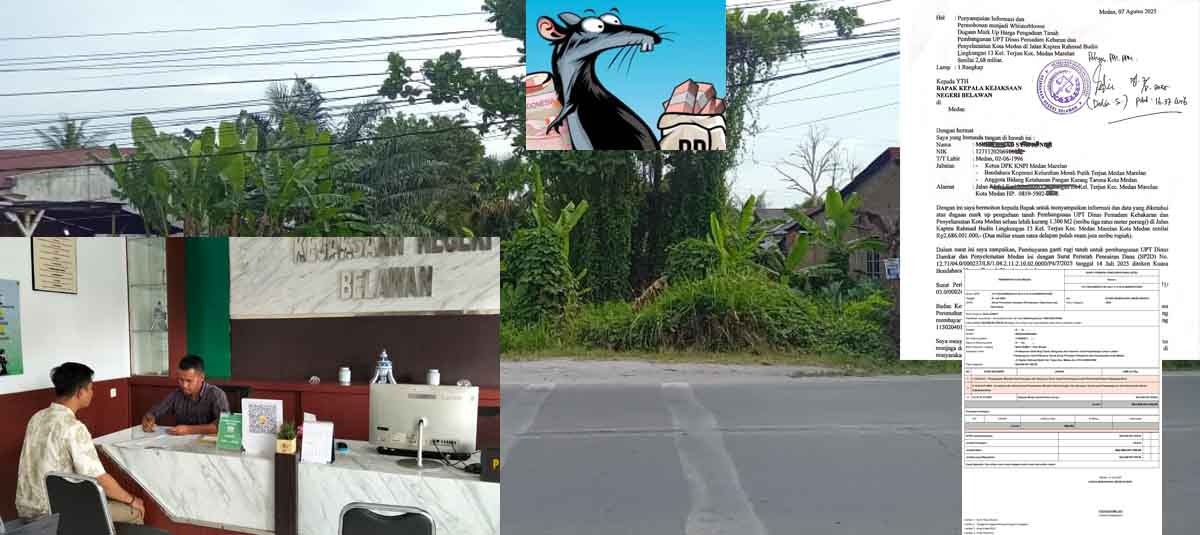 Dugaan Mark Up Pengadaan Tanah UPT Damkar Medan 2,6 Miliar Masuk Babak Baru, Ketua DPK KNPI Medan Marelan Ajukan Jadi Whisterblower  