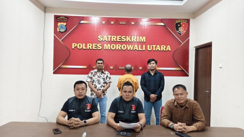 Satreskrim Polres Morowali Utara Berhasil Ungkap Kasus Penggelapan dengan Kerugian RP.1,8 Miliar
