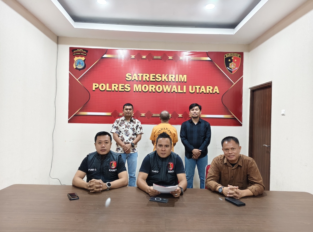 Satreskrim Polres Morowali Utara Berhasil Ungkap Kasus Penggelapan dengan Kerugian RP.1,8 Miliar