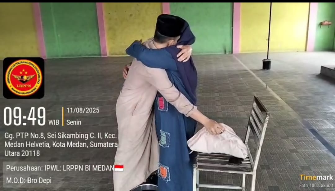Banyak Perubahan atas Prilaku Putranya, Orang Tua Residen Ucapakan Ribuan Terima kasih kepada LRPPN-BI