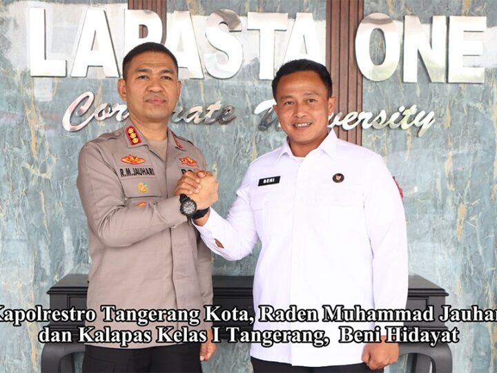 Lapas Kelas I Tangerang Terima Kunjungan Kerja Kapolres Metro Tangerang