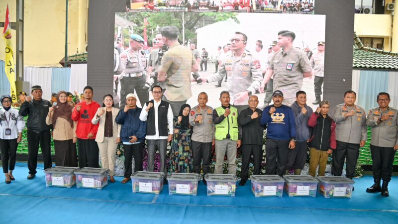 Polda Jabar Ikuti Kick Off Launching Gerakan Pangan Murah Secara Daring yang Dipimpin Kapolri