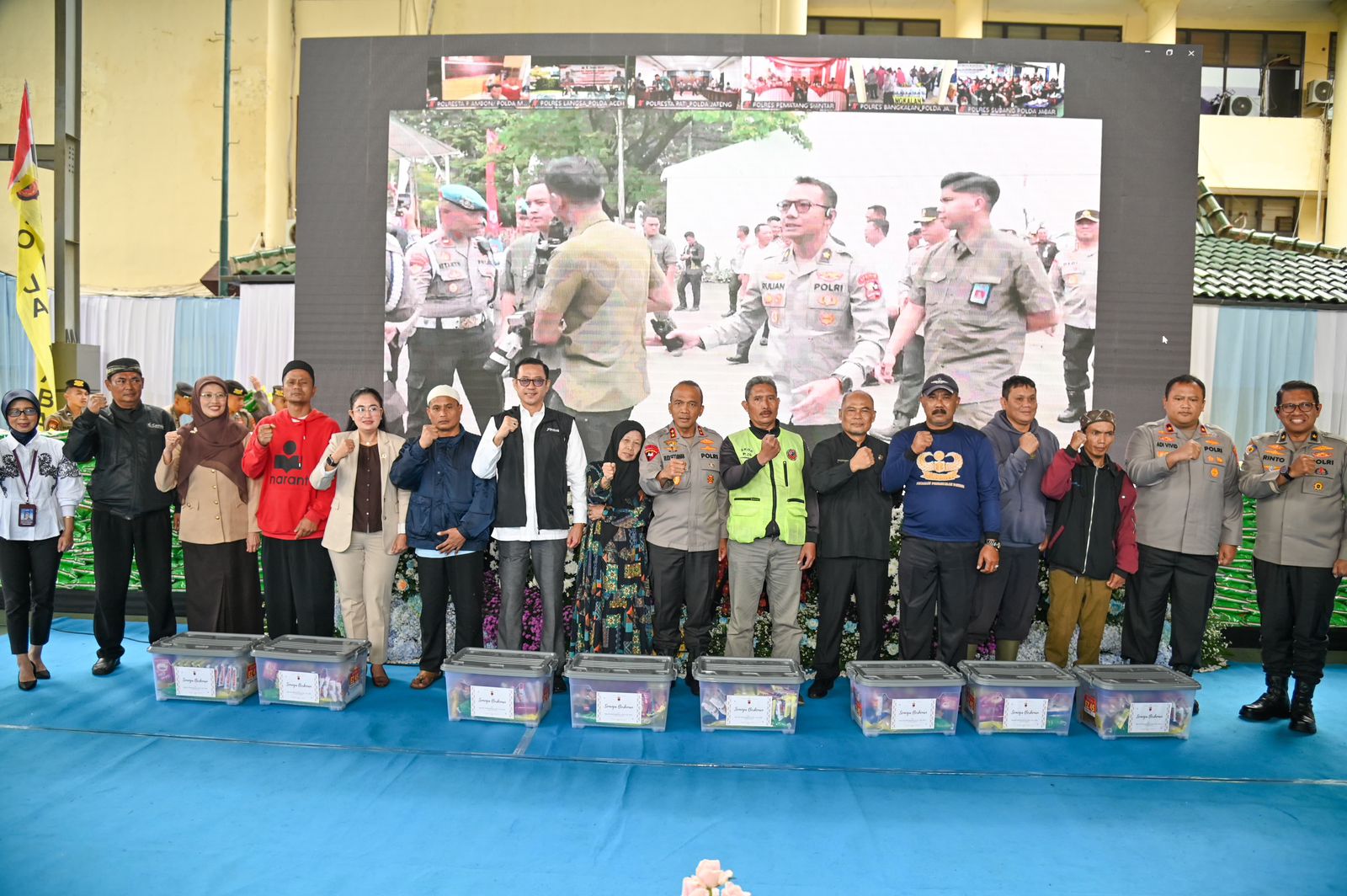 Polda Jabar Ikuti Kick Off Launching Gerakan Pangan Murah Secara Daring yang Dipimpin Kapolri