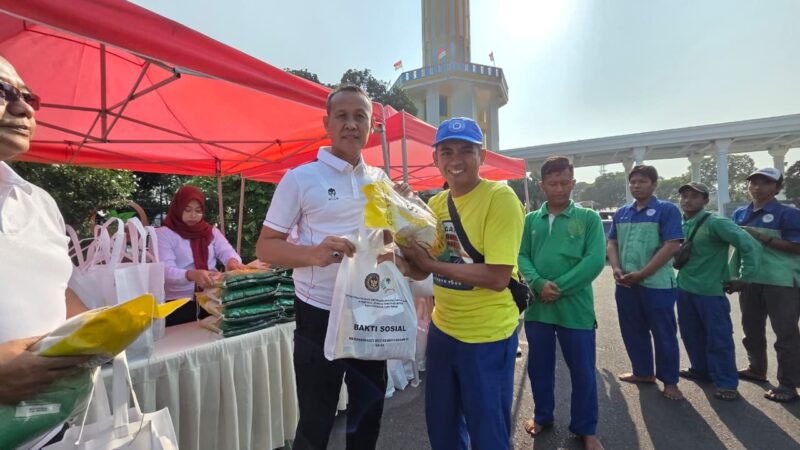 Pimpin Jalan Sehat dan Bakti Sosial Sambut HUT RI ke-80, Kakanwil Tegaskan : Bukti Nyata Pemasyarakatan Peduli