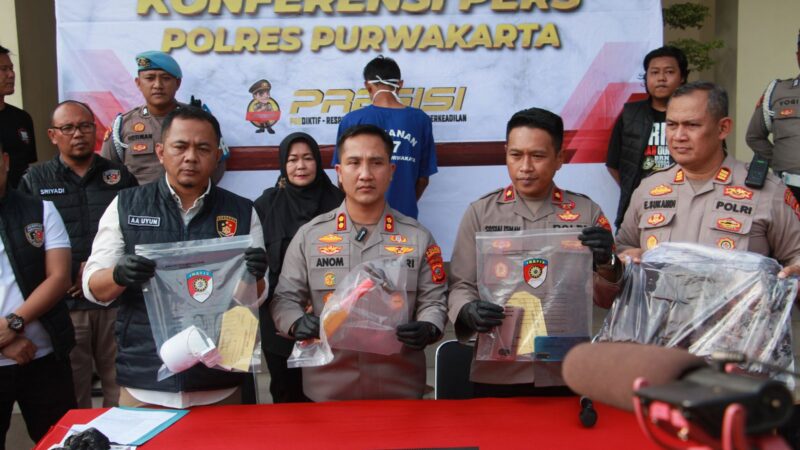 Kurang dari 24 Jam,Polda Jabar Berhasil Ungkap Kasus Pembunuhan di Jatiluhur