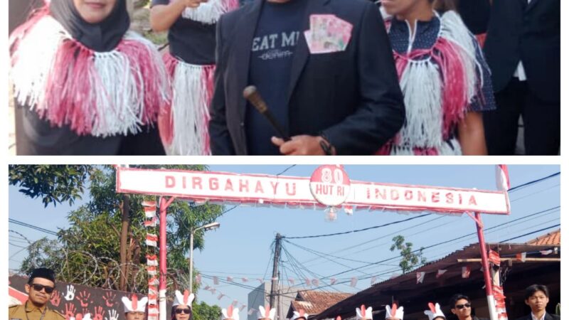 Warga RW 05 Margasari,Meriahkan HUT Kemerdekaan Republik Indonesia ke-80, Dengan Berbagai Kreasi Yang Menarik
