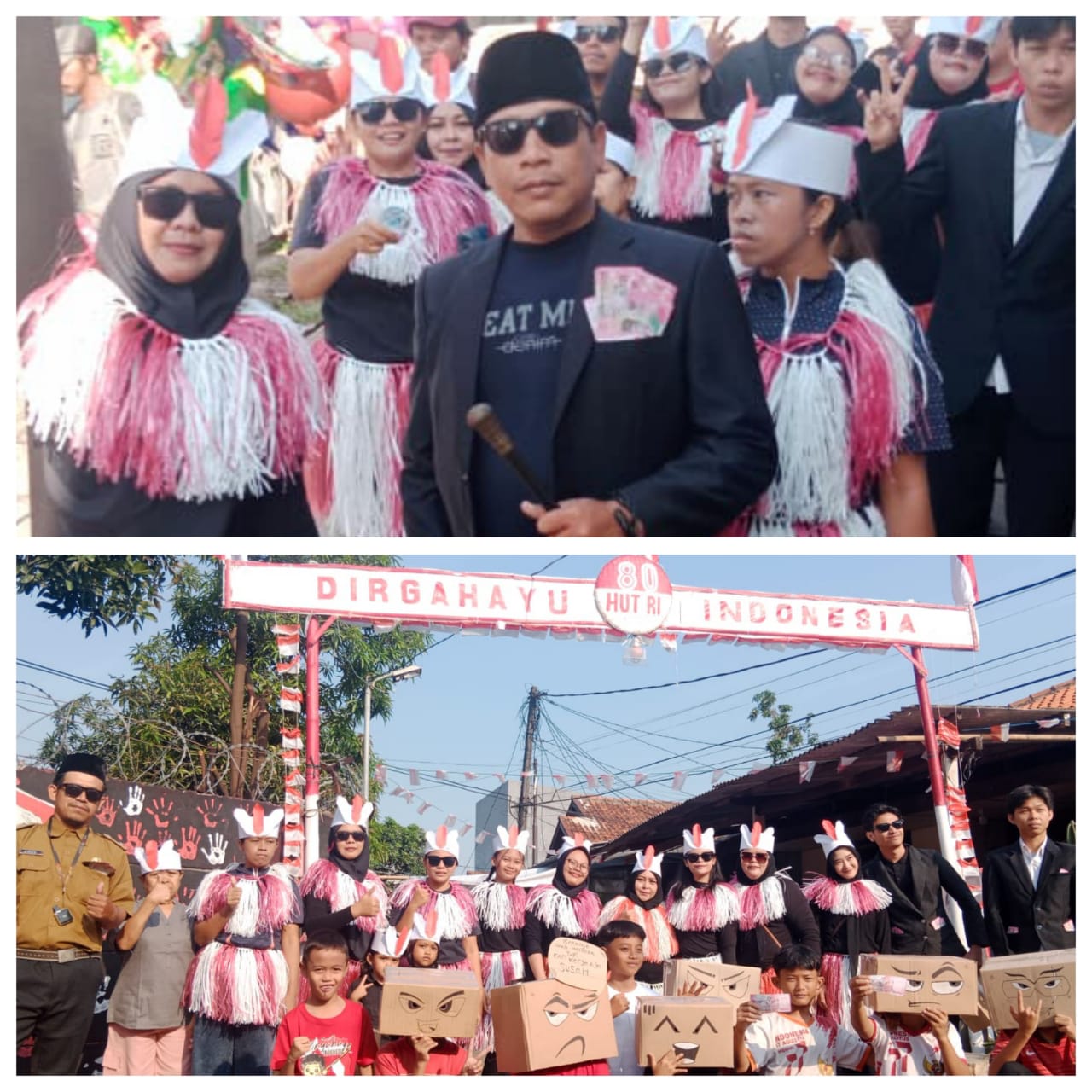 Warga RW 05 Margasari,Meriahkan HUT Kemerdekaan Republik Indonesia ke-80, Dengan Berbagai Kreasi Yang Menarik