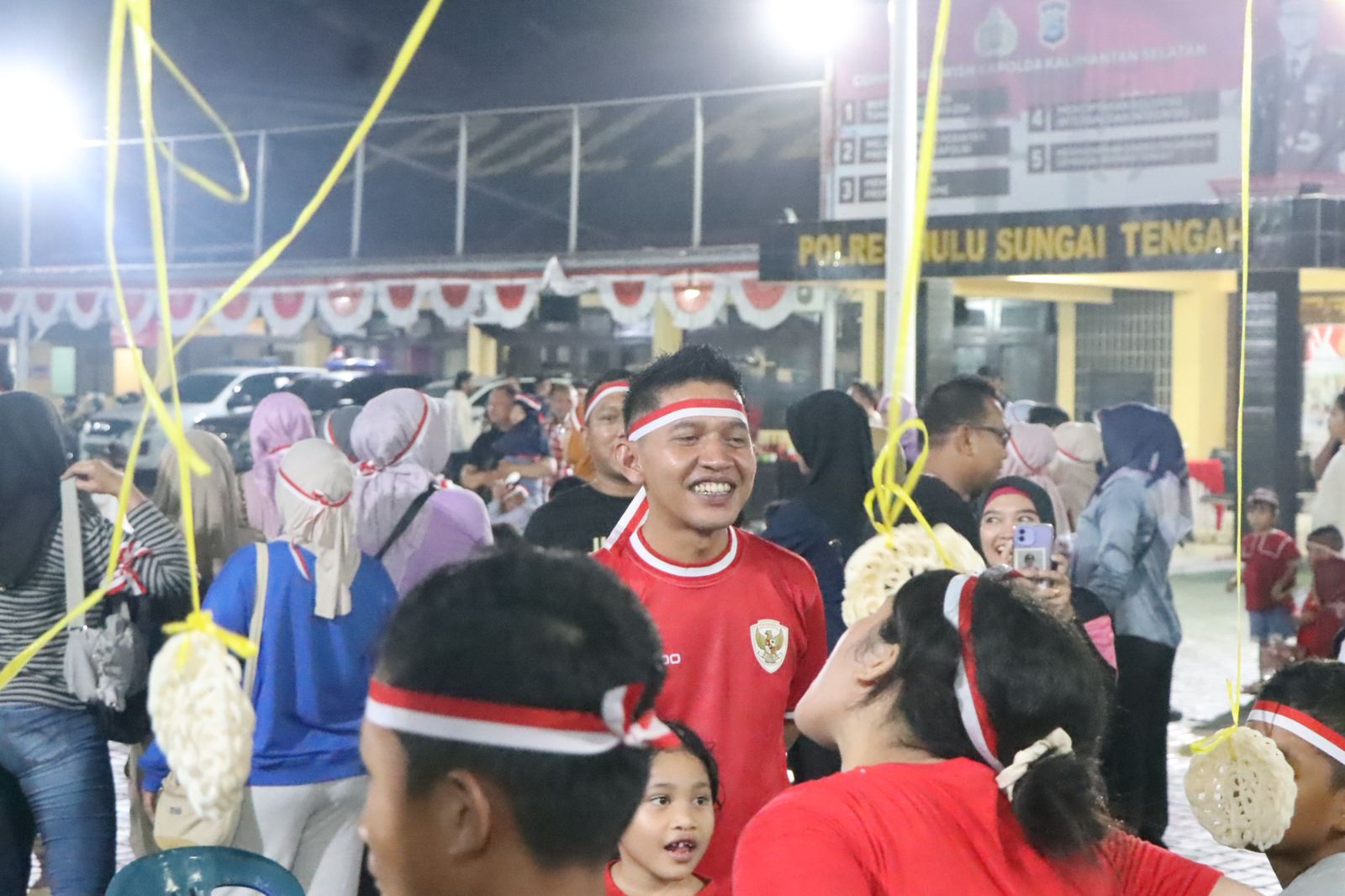 Polres Hulu Sungai Tengah,Rayakan HUT Kemerdekaan Republik Indonesia Ke-80 Bersama Anak-anak