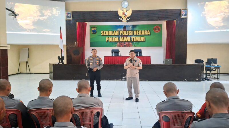Mencetak Polisi Humanis Bermental Sehat, 247 Siswa Diktukba Polri SPN Polda Jatim Terima Pembekalan Psikologi