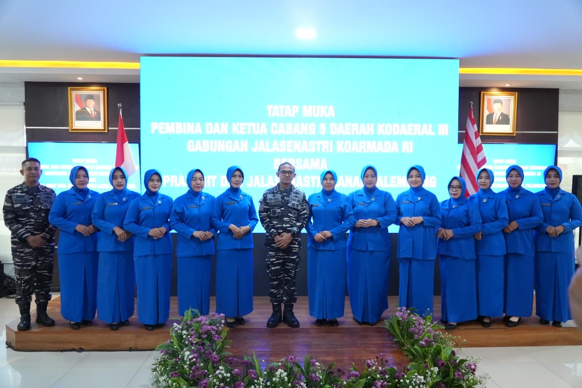 Jalasenastri Lanal Palembang Diharap Jadi Contoh, Mampu Berkontribusi Positif