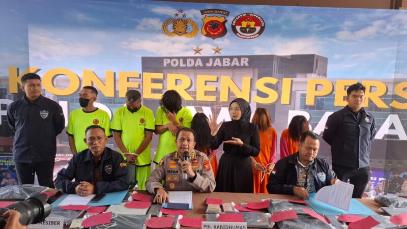 Polda Jabar Ungkap Jasa Pengembangan Website Judi Online di Karawang